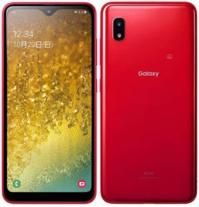 au Galaxy A20 SCV46 Red(中古品)