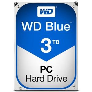 WESTERN DIGITAL WD Blueシリーズ 3.5インチ内蔵HDD 3TB SATA3(6Gb/s) 5400(中古品)