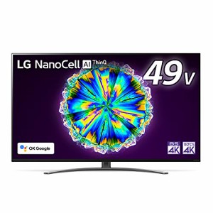 LG 49型 4Kチューナー内蔵 液晶 テレビ 49NANO86JNA IPS パネル Alexa 搭載(中古品)