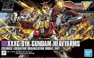 HGAC 新機動戦記ガンダムW ガンダムヘビーアームズ 1/144スケール 色分け済(中古品)