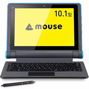 mouse E10 スタディパソコン 10.1型タブレットPC 2in1(落下耐性/防塵/防滴/(中古品)