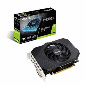 ASUS GeForce GTX 1650 グラフィクスボード OC/4G/DDR6/補助電源 (PH-GTX16(中古品)