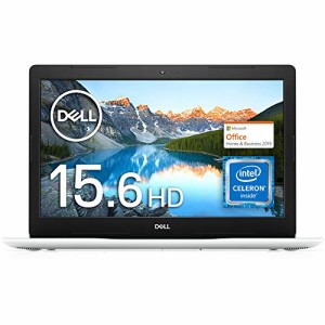 Dell ノートパソコン Inspiron 15 3583 ホワイト Win10/15.6HD/Celeron 420(中古品)