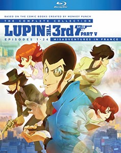 ルパン三世 PART5 コンプリート （全24話＋OVA）北米版 Blu−ray （国内プ (中古品)