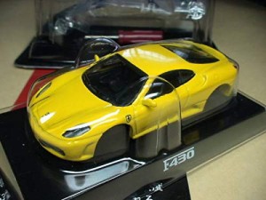 164 ミニカー F430 黄色(中古品)