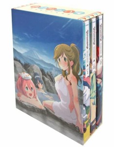 （Blu-ray）「ゆるキャン△」 初回生産限定盤 全3巻セット(全巻収納BOX付き(中古品)