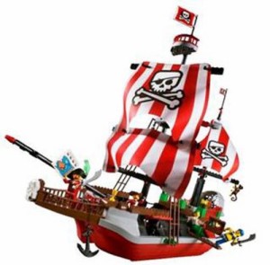 レゴ (LEGO) パイレーツジュニア 赤ひげ船長の海ぞく船 7075(未使用品)