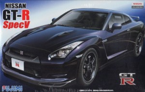 フジミ模型 1/24 インチアップシリーズ No.133 NISSAN GT-R R35 Spec-V プ (未使用品)