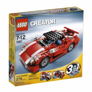 レゴクリエイターレッドカー5867LEGO Creator Red Car 5867 並行輸入品(未使用品)