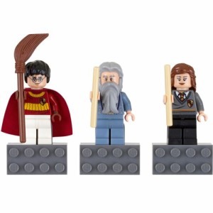 LEGO Harry Potter Magnet Set: Harry Potter Albus Dumbledore Hermione G(未使用品)