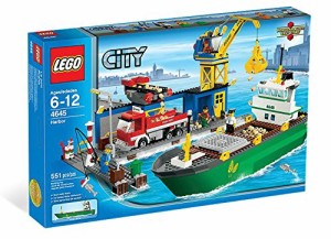 レゴ シティ コンテナ船とハーバー 4645 [並行輸入品](未使用品)