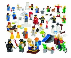 レゴ　コミュニティーミニフィギュア　256ピース　9348(未使用品)