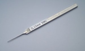 スジボリ堂 BMCタガネ 幅0.15mm プラモデル用工具 T-015N(未使用品)