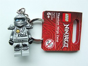 Lego Ninjago Titanium Ninja Zane Key Chain  851352(未使用品)