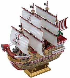本格帆船プラモデルシリーズ ワンピース レッド・フォース号 色分け済みプ (未使用品)