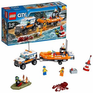 レゴ(LEGO)シティ 海上レスキューボートと4WDキャリアー 60165(未使用品)