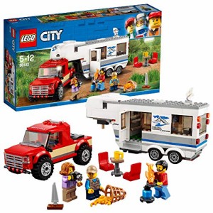 レゴ(LEGO) シティ キャンプバンとピックアップトラック 60182 ブロック お(未使用品)