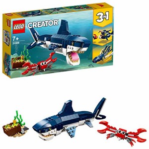 レゴ(LEGO) クリエイター 深海生物 31088 知育玩具 ブロック おもちゃ 女の(未使用品)