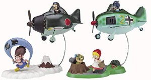 ハセガワ たまごワールド ゴッドファイター (零戦)&ウルフパニック (Fw190)(未使用品)