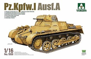 タコム 1/16 ドイツ軍 1号戦車 A型 プラモデル TKO1008(未使用品)