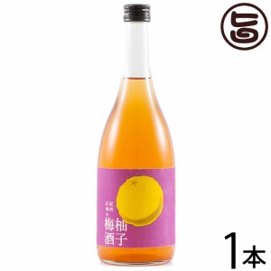 紀州石神の柚子梅酒 720ml×1本 梅酒 瓶 完熟南高梅 ゆず