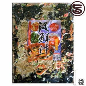 はぎの食品 カニ風味 海鮮汁 65g×1P 沖縄 土産 人気 ごはんのお供 みそ汁の具材 かき揚げの具材 おすすめ
