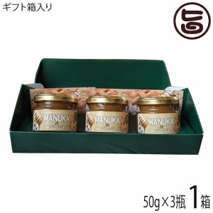 ギフト箱入り Honey Fusion マヌカハニー＆ジンジャー 50g×3瓶 沖縄県優良県産品 受賞
