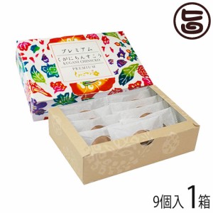 ギフト くがに菓子本店 くがにちんすこうプレミアム 9個入×1箱 沖縄 琉球伝統菓子 保存料等の添加物・着色料不使用