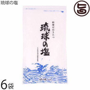 黒糖本舗垣乃花 琉球の塩 450g (大) ×6P 沖縄 土産 人気 調味料 しお 料理の味を引き立てるまろやかなお塩