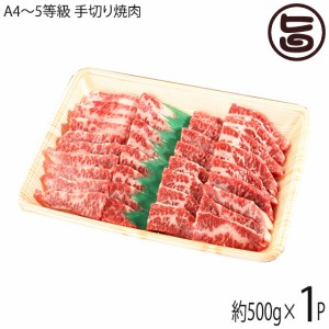 いわて門崎丑 A4〜A5 黒毛和牛 手切り焼肉 約500g ナチュラルビーフ