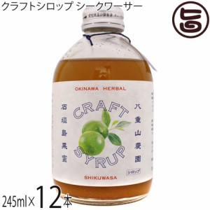 ケレス 沖縄ハーバルクラフトシロップ シークワーサー 245ml×12本