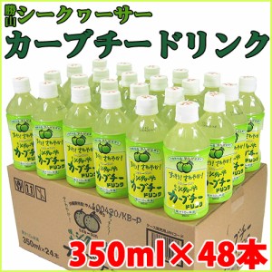 勝山シークヮーサー カーブチードリンク 350ml×48本(2ケース) 沖縄 人気 南国フルーツ