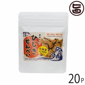 まろうど酒造 ひじきせんべい プレーン 40g×20P 宮崎県 人気 定番 土産 ひじき 米ぬか 栄養強化おやつ