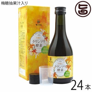 今帰仁ざまみファーム 今帰仁クワンソウ酵素 300ml×24本 2ケース 沖縄 人気 土産 健康食品