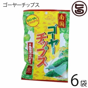 南風堂 ゴーヤーチップス 12g×6袋 沖縄粟国の塩使用 野菜嫌いな子供から 野菜不足を感じる大人まで 沖縄のお土産に！