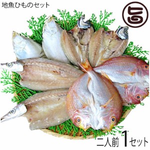 岡富商店 ギフト 二人前地魚ひものセット 岡富商店 エテかれい あじ かます れんこ鯛 島根沖産魚 お取り寄せ食材