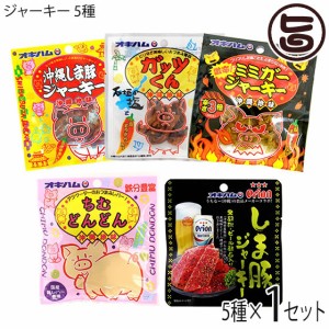 オキハムジャーキーミニ5種セレクト 沖縄ハム総合食品 沖縄 人気 定番 おつまみ