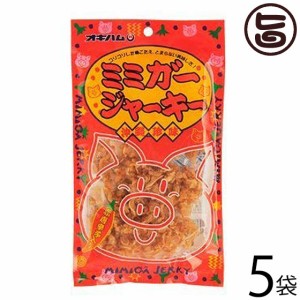 オキハム ミミガージャーキー 23g×5袋 沖縄土産 沖縄 土産 人気 定番 おつまみ 豚耳 珍味