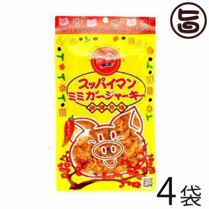 スッパイマン ミミガージャーキー 25g×4袋 沖縄 人気 定番 土産 おつまみ