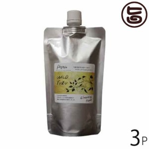 ゆず WILDYUZU モイスチャークレンジングフォーム 詰め替え 280ml×3P 化粧品 スキンケア 柚子 無添加 W洗顔不要