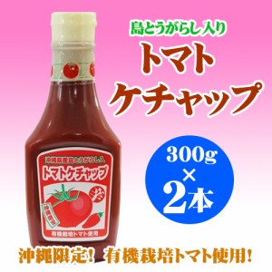 島とうがらし入り トマトケチャップ 300g×2本 沖縄 人気 土産