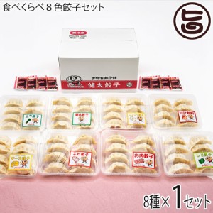 健太餃子 ニラ お肉 ニンニク エビ シソチーズ スタミナ健太 餃子8種×8個 食べ比べセット 宇都宮餃子館 栃木県