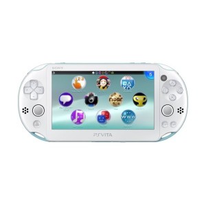 中古：PlayStation Vita Wi-Fiモデル ライトブルー/ホワイト (PCH-2000ZA14)【メーカー生産終了】