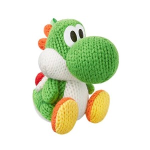 中古：amiibo あみぐるみヨッシー みどり(ヨッシー ウールワールドシリーズ)