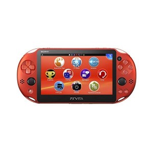 中古：PlayStation Vita Wi-Fiモデル メタリック・レッド (PCH-2000ZA26)