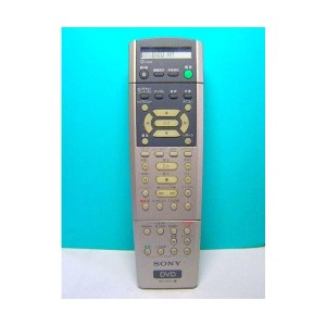 中古：ソニー DVDリモコン RMT-D202J