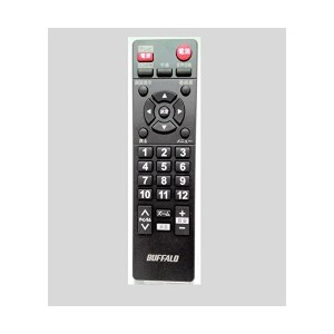 中古：BUFFALO テレビ用地デジチューナー DTV-H300用リモコン