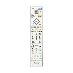 中古：三菱 純正テレビ用リモコン RL21004　M01290P21004