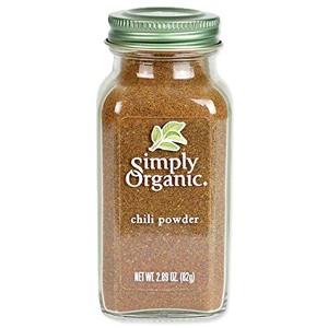 Simply Organic Chili Powder 2.89oz(82g) シンプリーオーガニック アルフレド シーズニングミックス82g チリパウダー オーガニック ビー