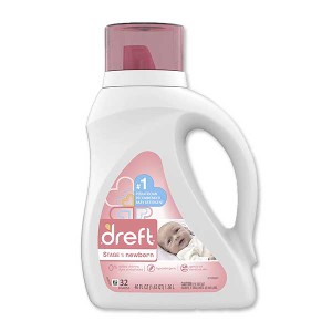 ドレフト 新生児用液体洗剤 洗濯用洗剤 1.36L (46floz) Dreft Liquid Baby Laundry Detergent 赤ちゃん 衣料用 [海外直送] アメリカ